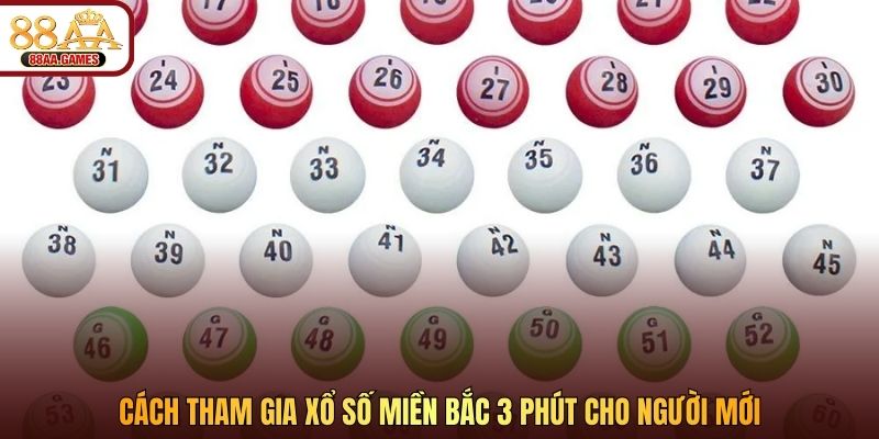 Cách tham gia xổ số miền Bắc 3 phút cho người mới 